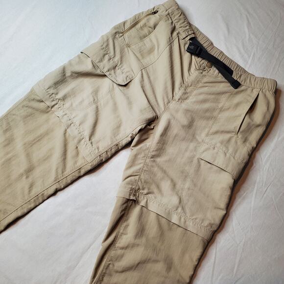 The North Face Mens Size L Paramount Peak Cargo Pants Convertible Beige AJFB - Picture 1 of 10